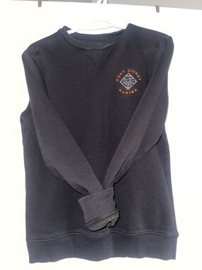 Port Sidney Marina Crewneck Sweatshirt - Black